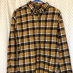 Eddie Bauer Men’s Plaid Button Down Shirt
